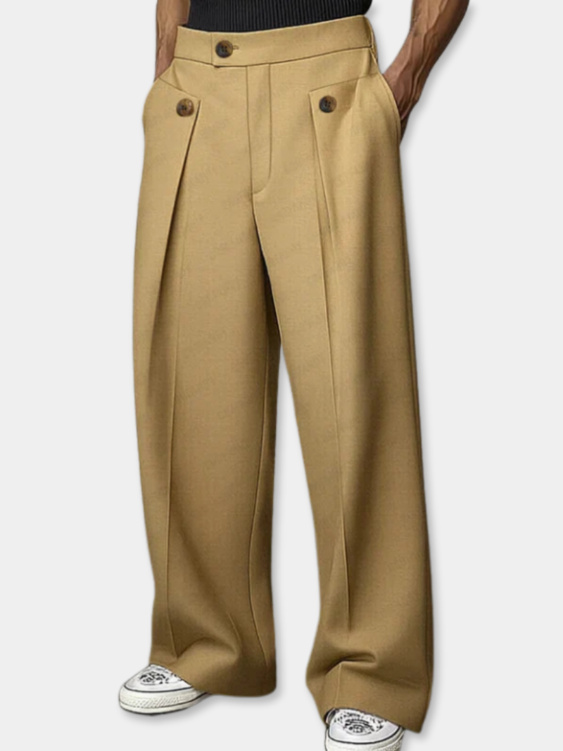Dress Trousers with Pleats