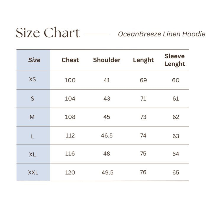 OceanBreeze Linen Hoodie