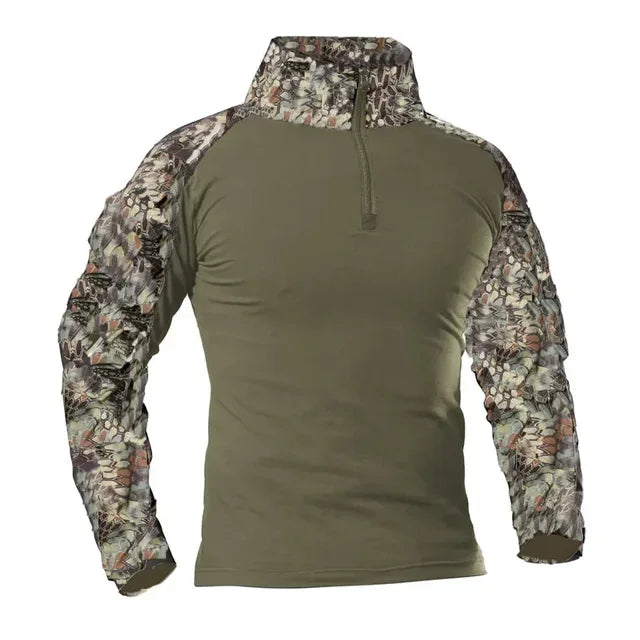 Men's Camouflage Tactical Long Sleeve