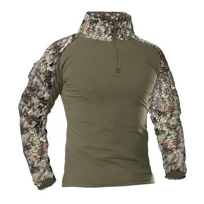 Men's Camouflage Tactical Long Sleeve