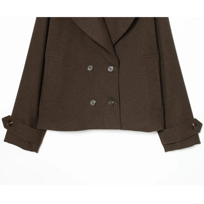 Élise Cropped Tweed Coat