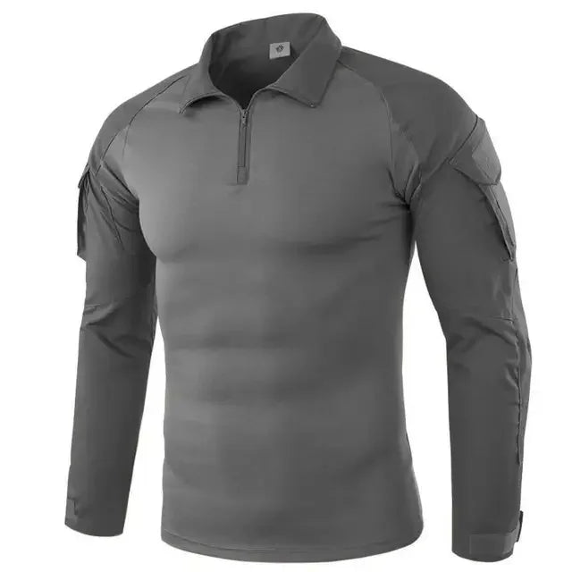 Men's Camouflage Tactical Long Sleeve