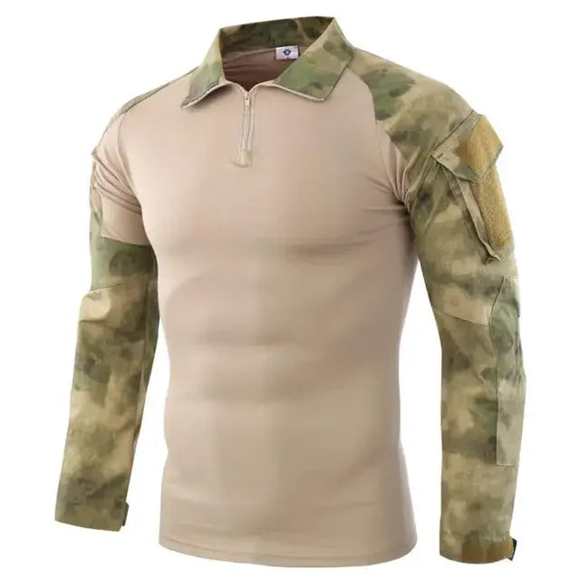 Men's Camouflage Tactical Long Sleeve