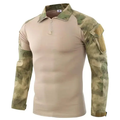 Men's Camouflage Tactical Long Sleeve