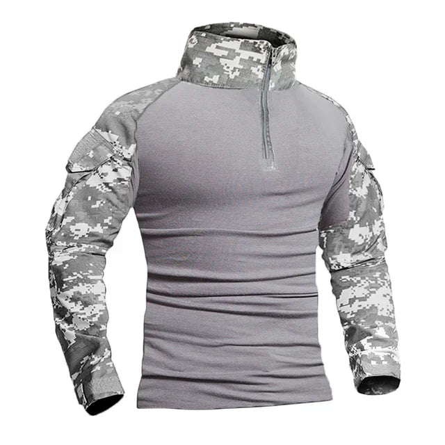 Men's Camouflage Tactical Long Sleeve