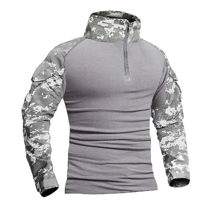 Men's Camouflage Tactical Long Sleeve