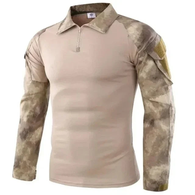 Men's Camouflage Tactical Long Sleeve