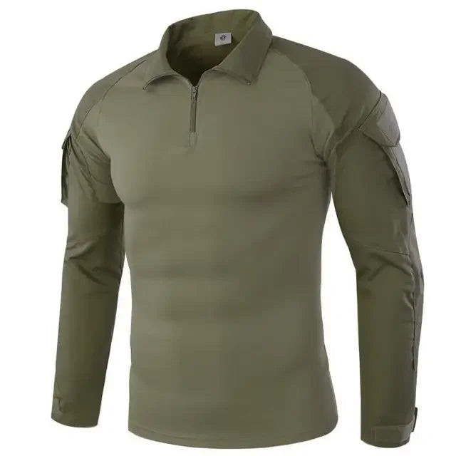 Men's Camouflage Tactical Long Sleeve