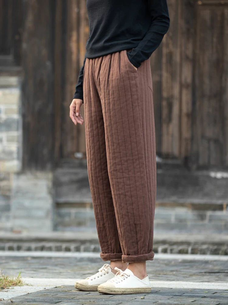 Arden Wide-Leg Winter Trousers