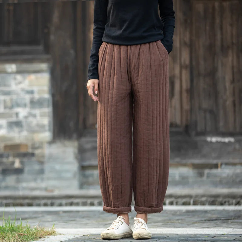 Arden Wide-Leg Winter Trousers