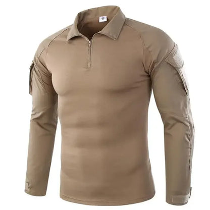 Men's Camouflage Tactical Long Sleeve