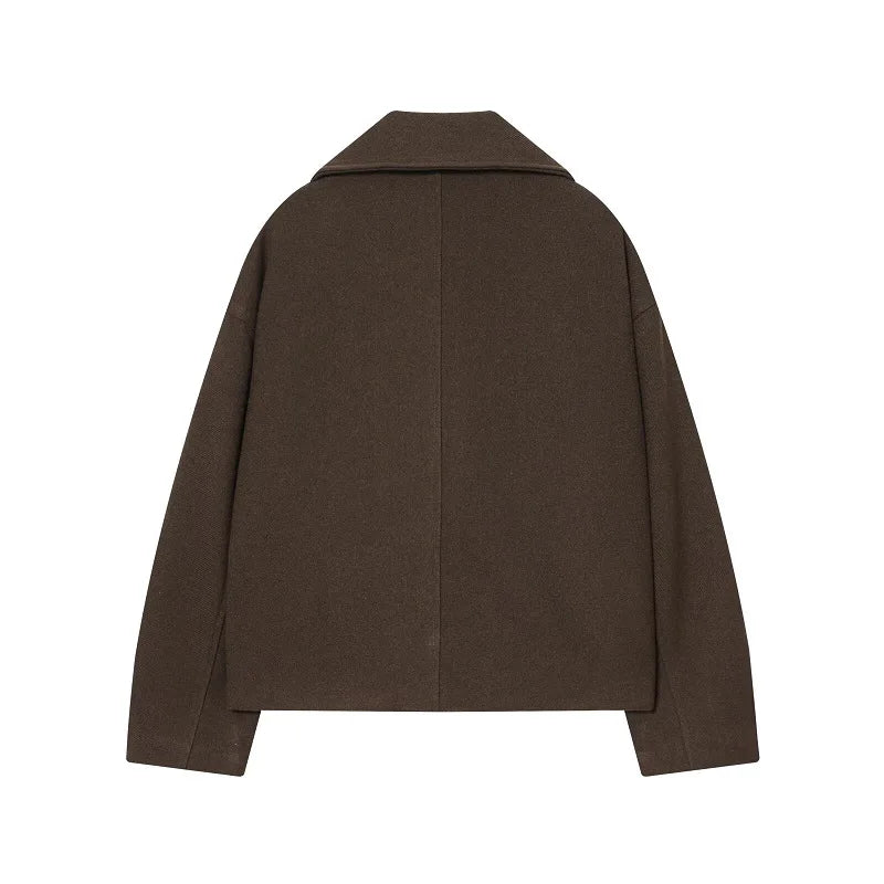 Élise Cropped Tweed Coat