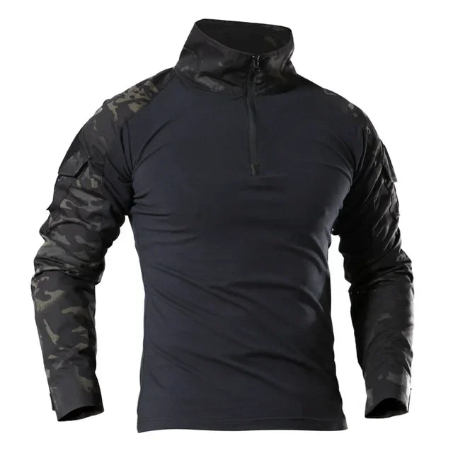 Men's Camouflage Tactical Long Sleeve