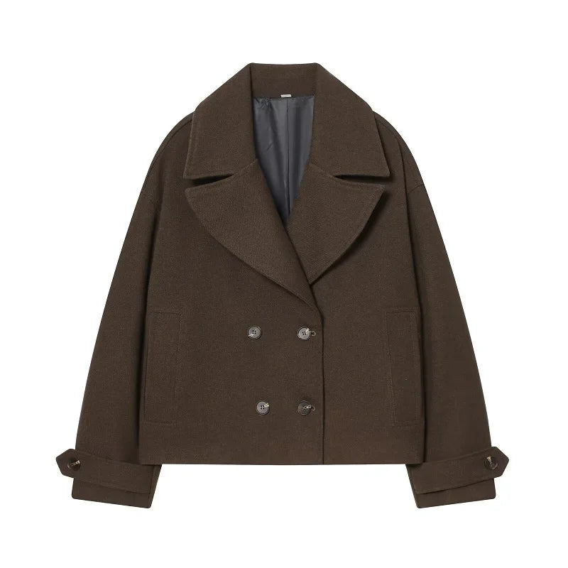 Élise Cropped Tweed Coat