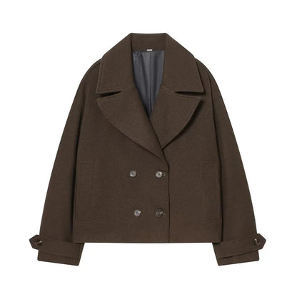 Élise Cropped Tweed Coat