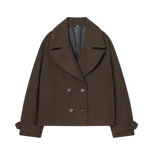 Élise Cropped Tweed Coat