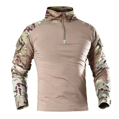 Men's Camouflage Tactical Long Sleeve