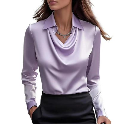 Serenelle Satin Blouse
