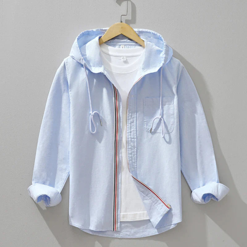 OceanBreeze Linen Hoodie
