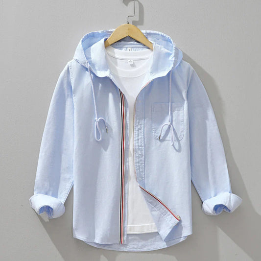 OceanBreeze Linen Hoodie