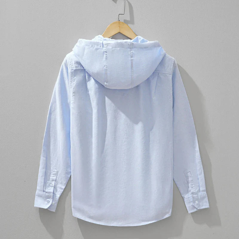 OceanBreeze Linen Hoodie
