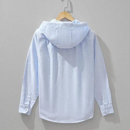 OceanBreeze Linen Hoodie