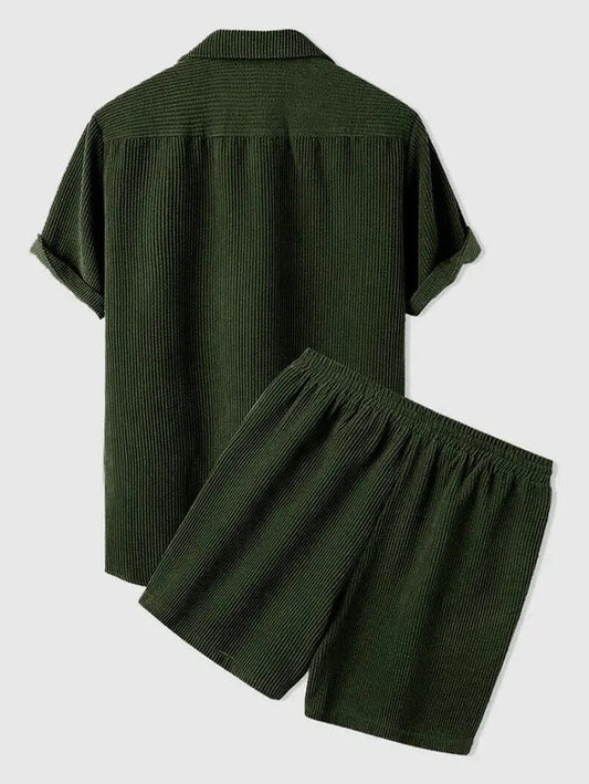 Haven Luxury Ribbed Velvet Set