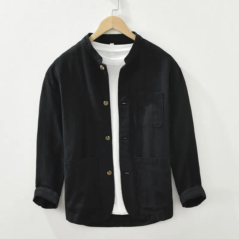 Harvest & Co Linen Overshirt